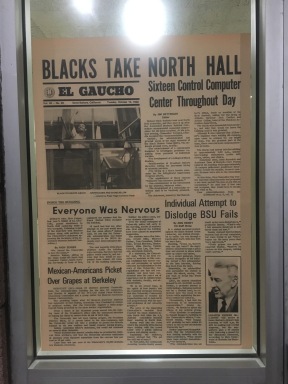 News paper written in 1968 about the protest.